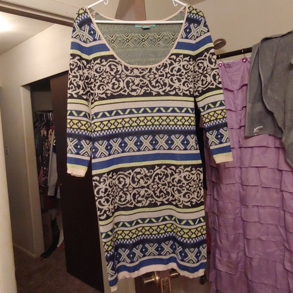 Flying tomato Large tunic dress sweater